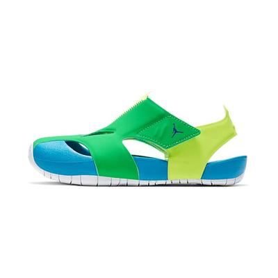 Flare Comfortable Lightweight Kids Sandals Kids Sandals Green Blue Yellow CI7849-300