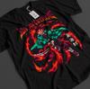 Demon Slayer Shirt Tanjiro T-Shirt Zenitsu KNY Nezuko Inosuke Akaza Muzan Tee
