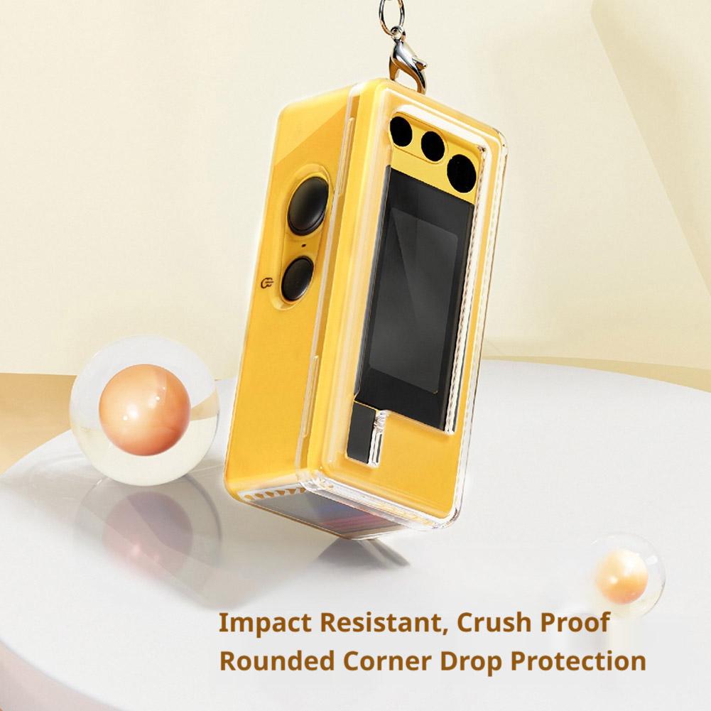 Pro klíčenku Kodak Camera PC Materiál HD Ochranné pouzdro Přenosné Odolné proti pádu a poškrábání Průhledné Ochranné pouzdro
