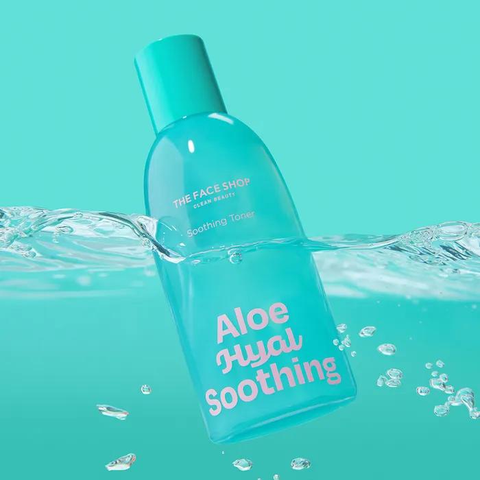 Aloe Hyaluronic Acid Moisturizing and Soothing Toner 250ml