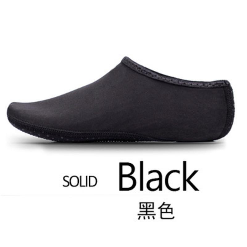 

Beach socks snorkeling shoe cover general equipment swimming diving socks snorkeling socks swimming socks nonslip (lycra) S（34-35） чорний
