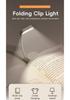 LED Eye Protection Clip-On Reading Light - Portable Mini Study Lamp for Bedside & Dorm.