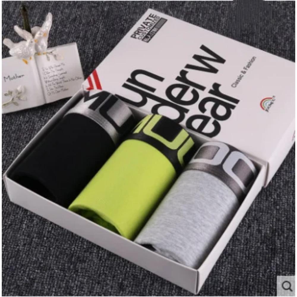 

3 ШТ Жіночі Боксерки-Шорти Бавовняні Жіночі Боксери Спідня Білизна Жіноча Дихаюча Стрічка з Літерами Труси Спортивні Дівочі Трусики AsianL(45-55KG)&3pcs