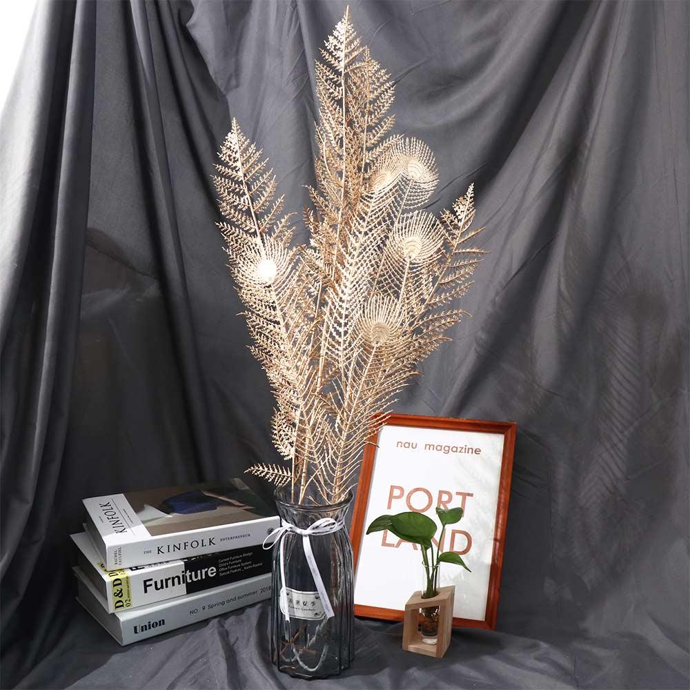 Christmas Golden Decoration Christmas Decoration Fake Flower Artificial Plants Artificial Flower