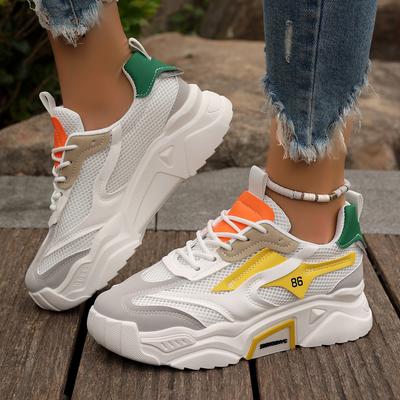 Mode Damen Sneakers Mode Erhöhen Outdoor Plateauschuhe Damen Vielseitig Bequem Trainer Sportliche Sneakers Damen Zapatos De Mujer