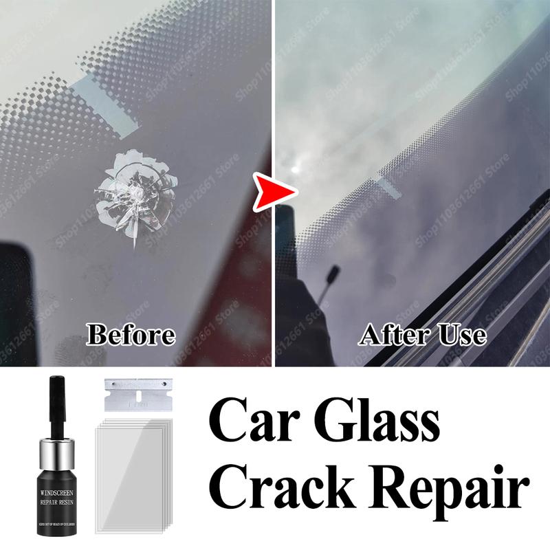 Auto Glass Crack Repair Kit Remove Soratches for Car Truck Motorcycle WindscreenRecovery HIHO-927%#^&