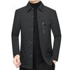 Modische Warme Baumwolljacke für Herren 2025 Winter Mittleres Alter - Leichter, Vielseitiger Business Casual Mantel