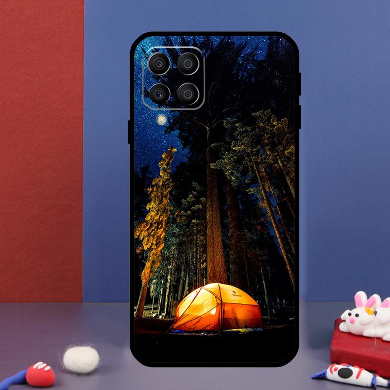Camping Nature Mountain For Samsung Galaxy M31 M51 M33 M13 M23 M53 M15 M55 M14 M34 M54 M20 M30s M32 M52 Phone Case