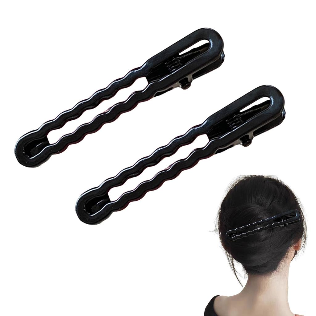 2/4/8pcs Candy Colored Seamless Hair Clip Cute Duckbill Hair Side Clips for Women Girls DIY Hair Accessories