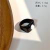 2026 Vintage Wide Large Chunky Rings for Women Crystal Resin Autumn Winter Geometric Irregular Stacking Wear Jewelry New Rings