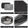 Cars Accessories Three-layer Charger Data Cable Organizer Bag For Volvo XC60 S60 V40 V60 XC40 V70 XC90 V90 V50 S90 S80 C30 S40