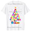 Cute Autism Christmas Graphic T Shirts Mens Clothing New in Tops  Tees Cotton Women Printed Tshirt Y2K Clothes Funny Tshirt