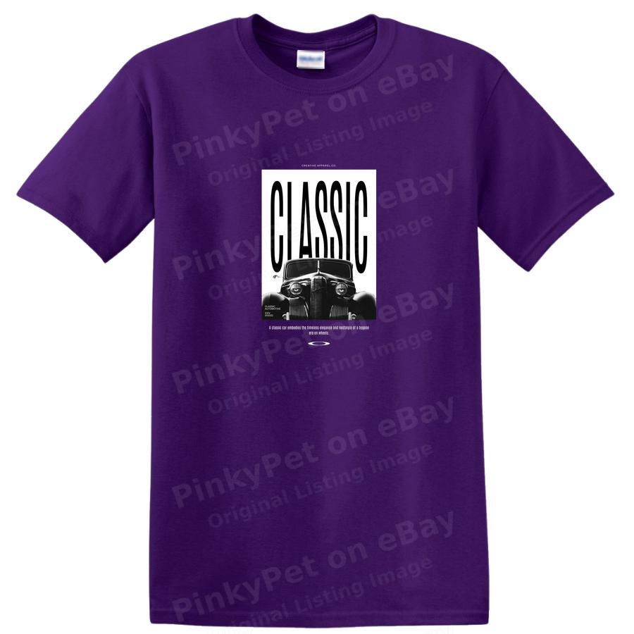 Classic Automotive T Shirt Vintage Car Graphic Tee Retro Auto Lover Gift Tee