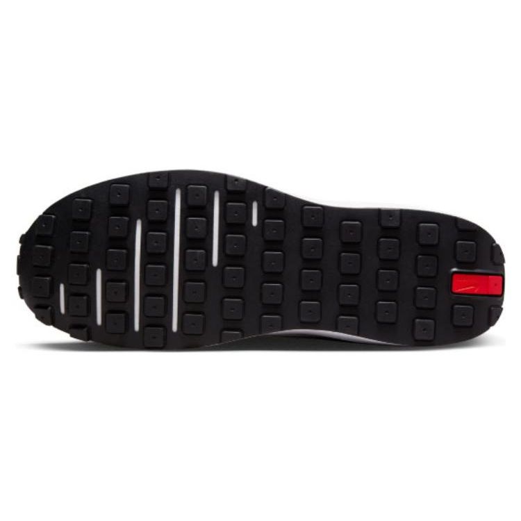 Nike Waffle One Leather Black White Unisex Sneakers DX9428-001