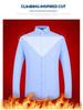 Winter Velvet Warm Long Sleeve Business Shirt - White Dress Shirt for Interviews, Weddings, Photography