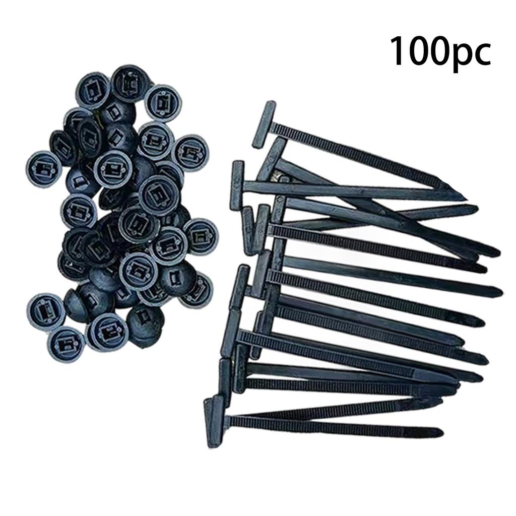 Nylon Universal Cable Tie Buckle, Heavy-duty Nylon Cable Tie Retainer, Multi Purpose Plastic Cable Tie Tool, Suitable For Car Daily Maintenance