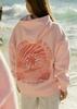 Women's Drop Shoulder Ribbed Embroidered Hoodie by ChasingSunsets, EU Size 2026