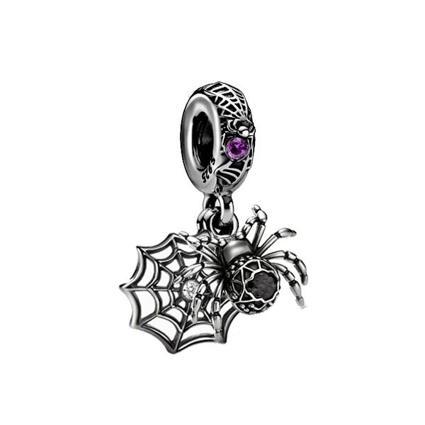 S Black Animal Pendant Series Gothic Skeleton Cat Women'S Jewelry Suitable For Diy Bracelets Necklaces Accessories
