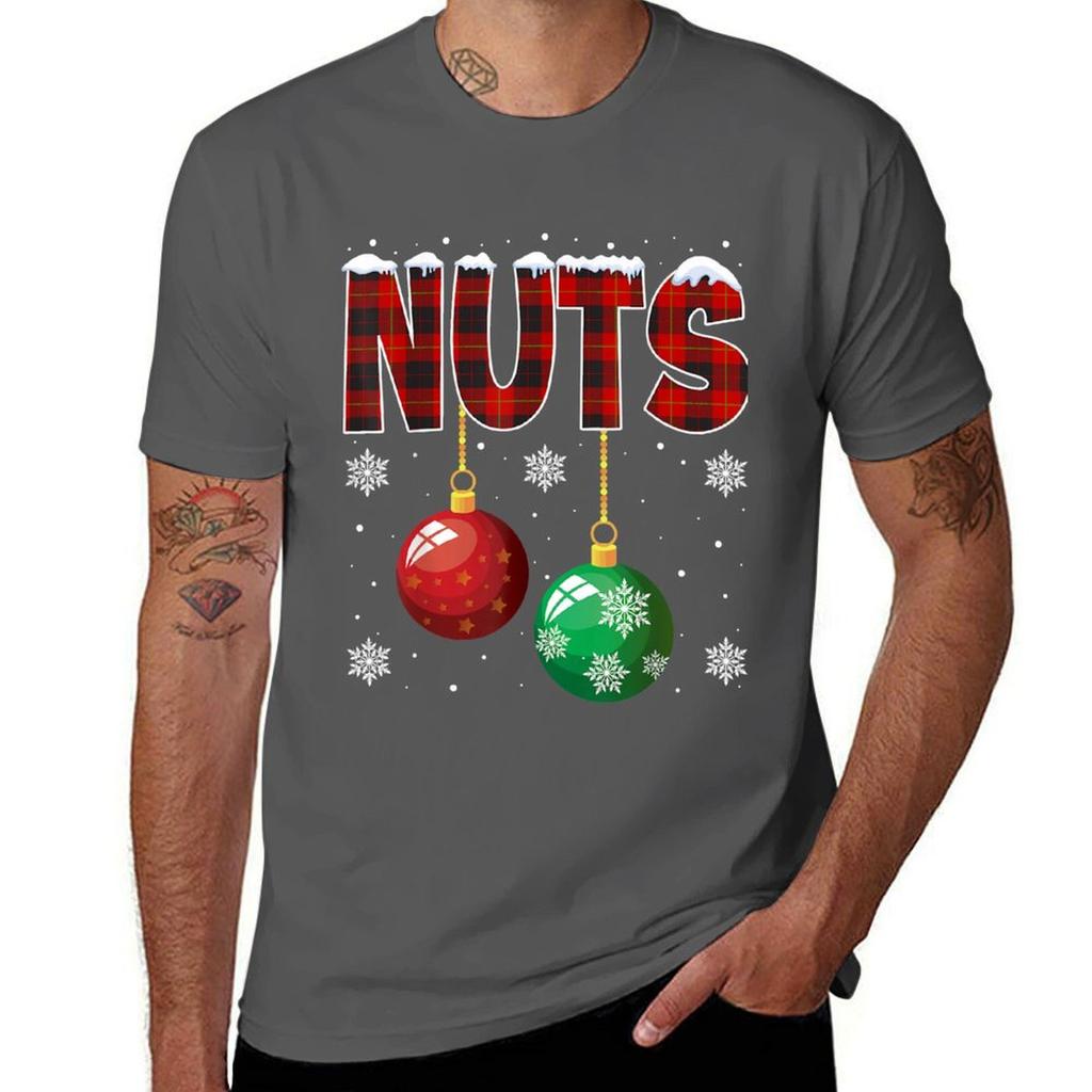 Chest Nuts Christmas Matching Couple Chestnuts Tshirt Fashion Graphic Tee For Unisex