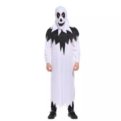 Halloween Costume Men's Adult Face Scary Ghost Clothing Performance Costume Vampire Costume Elf