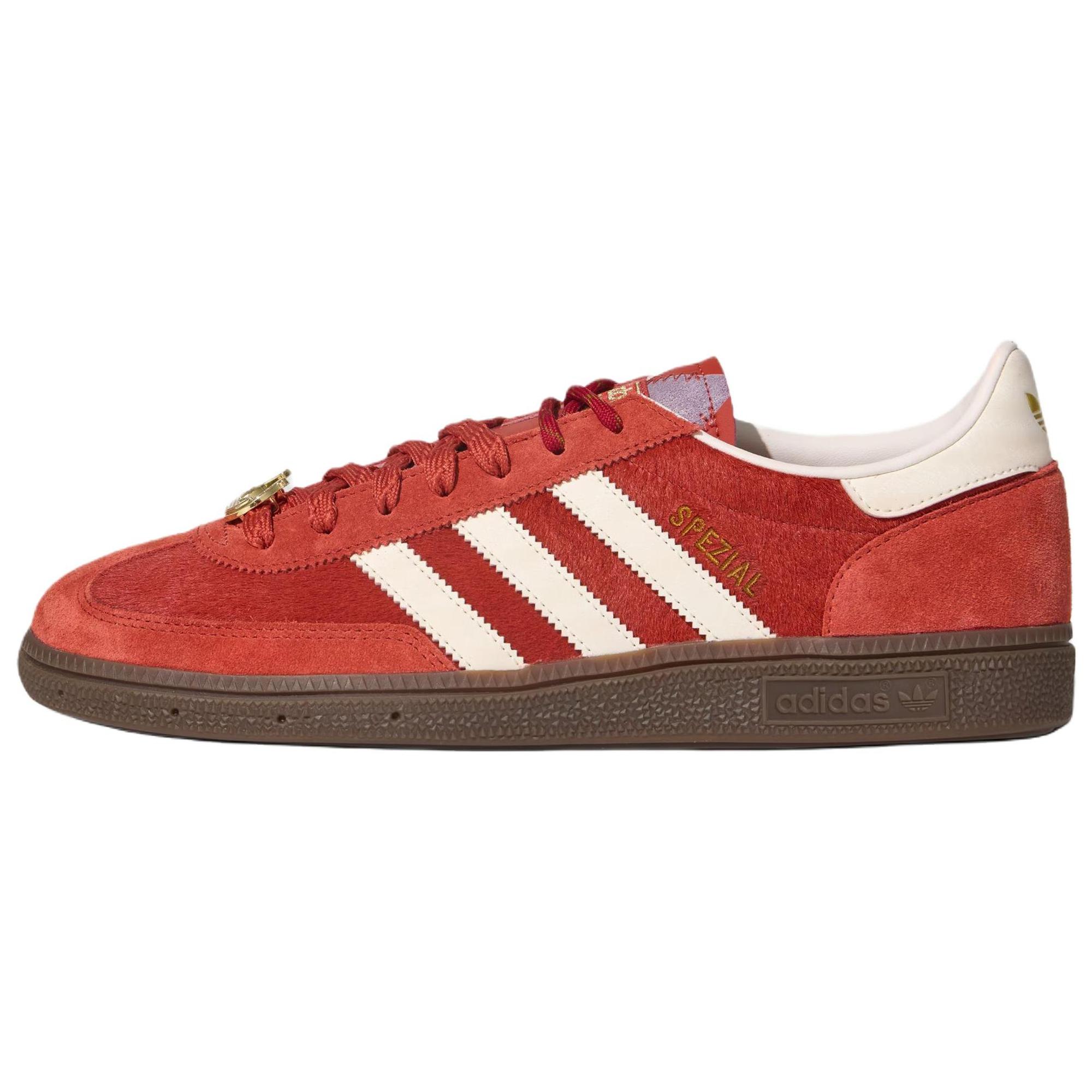 

Adidas Originals Handball Spezial Cny New Year Edition Year Of The Horse Limited Classic Sports Training Shoes Unisex Sneakers Red KJ6299 36⅔
