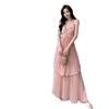 French Pure Desire Irregular Waist Thin Suspender Dress Women's Seaside Vacation Photo Beach Dress