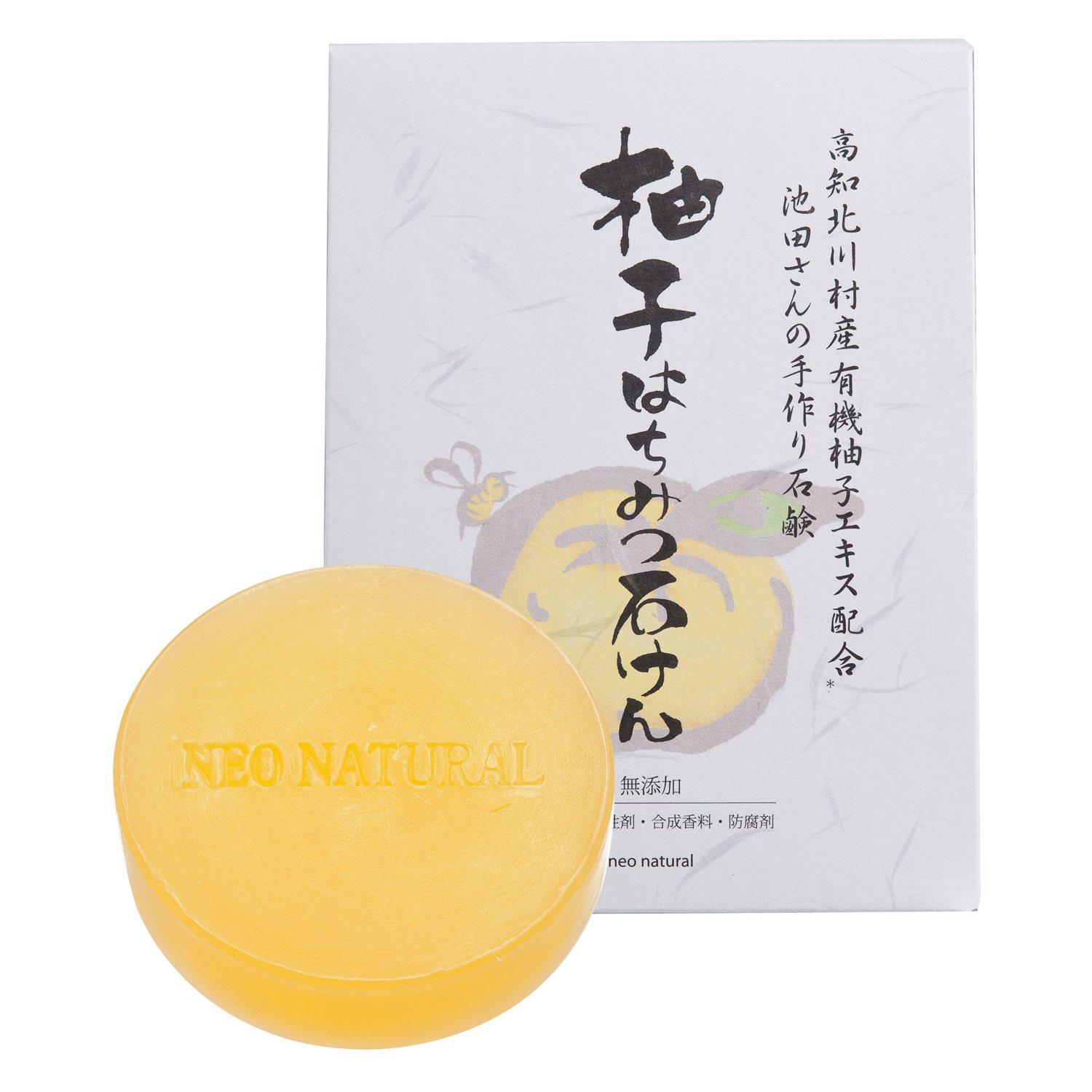 

neo natural Мыло Yuzu Honey Soap 80 г Ikeda s жёлтый