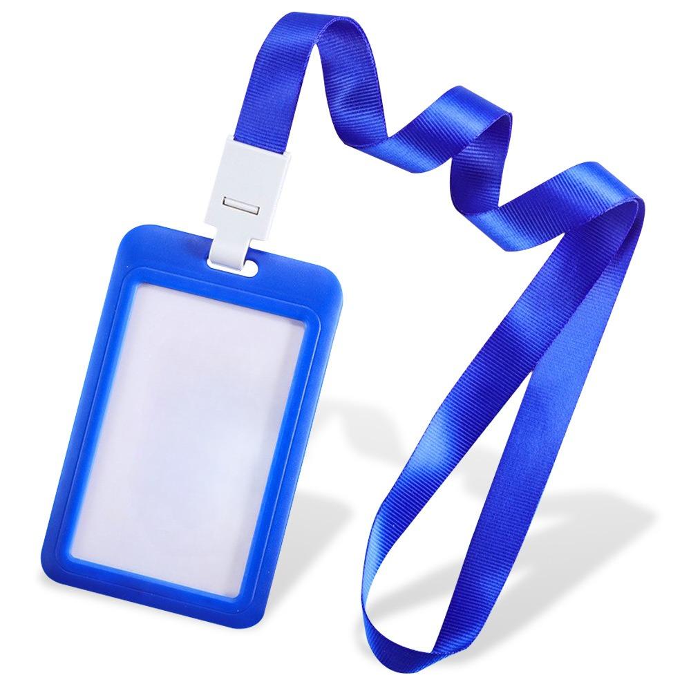 1 Pcs ID Card Holder, Work Card with Hanging Rope, Meal Card, Employee Brand, Campus Student Access Control Card, Work Card