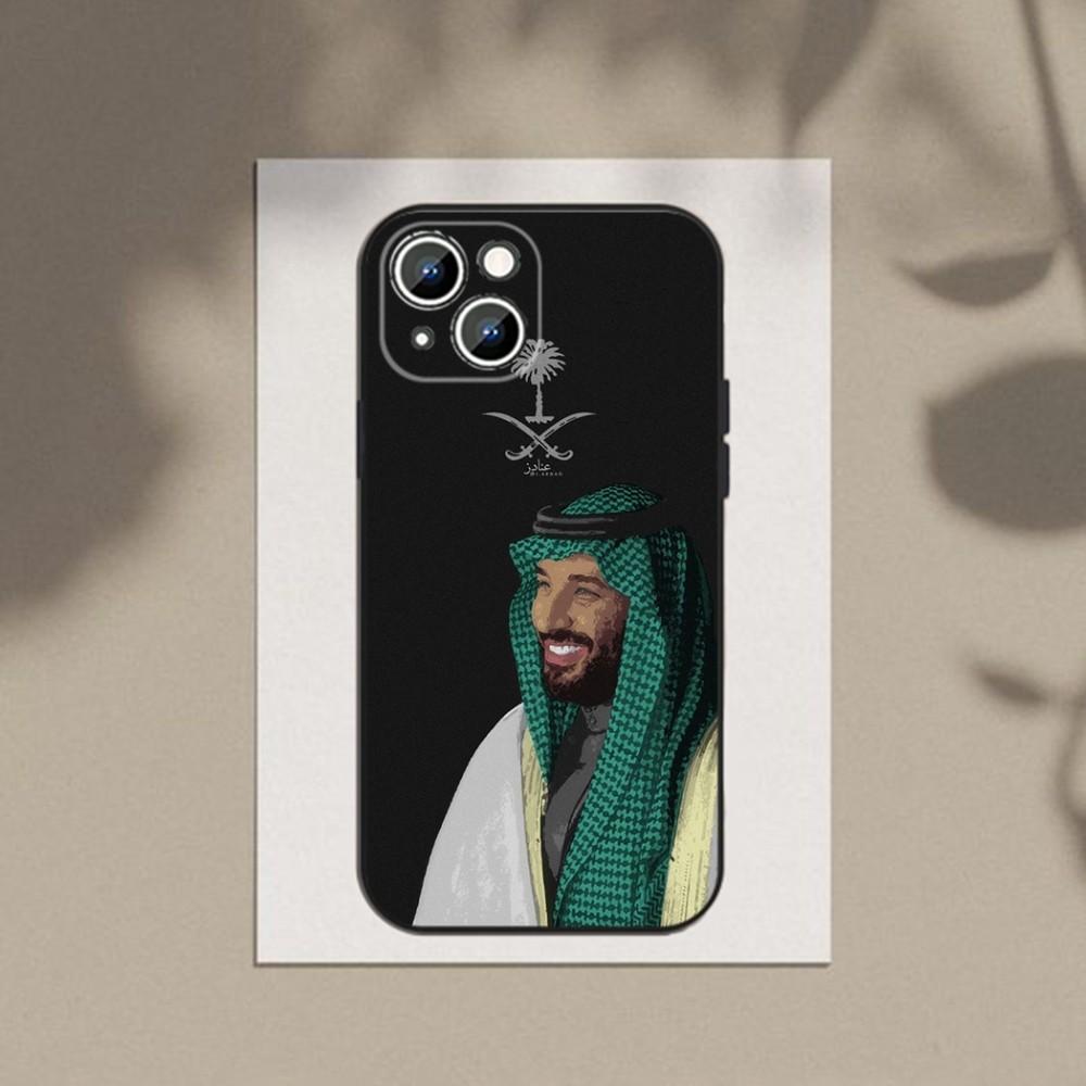 Königreich Saudi-Arabien Flagge Handyhülle für Apple iPhone 15,14,13,12,11,XS,XR,X,8,7,Pro,Max,Plus,mini Silikon Schwarz Hülle