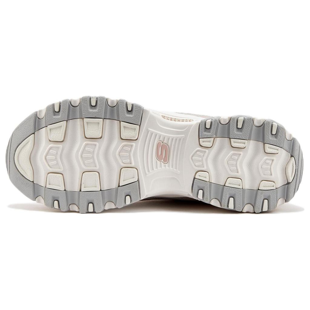 (WMNS) Skechers D'Lites 1.0 Low Running Shoes Pink/White Women's 11947-MVGY