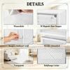 Stylish Shoe Storage Box, Stackable Wardrobe, Storage Box, Modular Shoe Rack, Bookshelf, Toy Organizer, Bathroom Cabinet (only with 18pcs Storage Box)