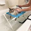 Mesh Pet Bathing Rack Quick Dry Dog Nail Trimming Holder Cat Grooming Hammock  for Pet Shop