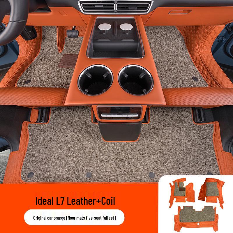 Ideal L7 Bagaj Paspası: Araba İçi için Tam Çevre Arka Bagaj Paspası, Orijinal Araba Rengine Uygun