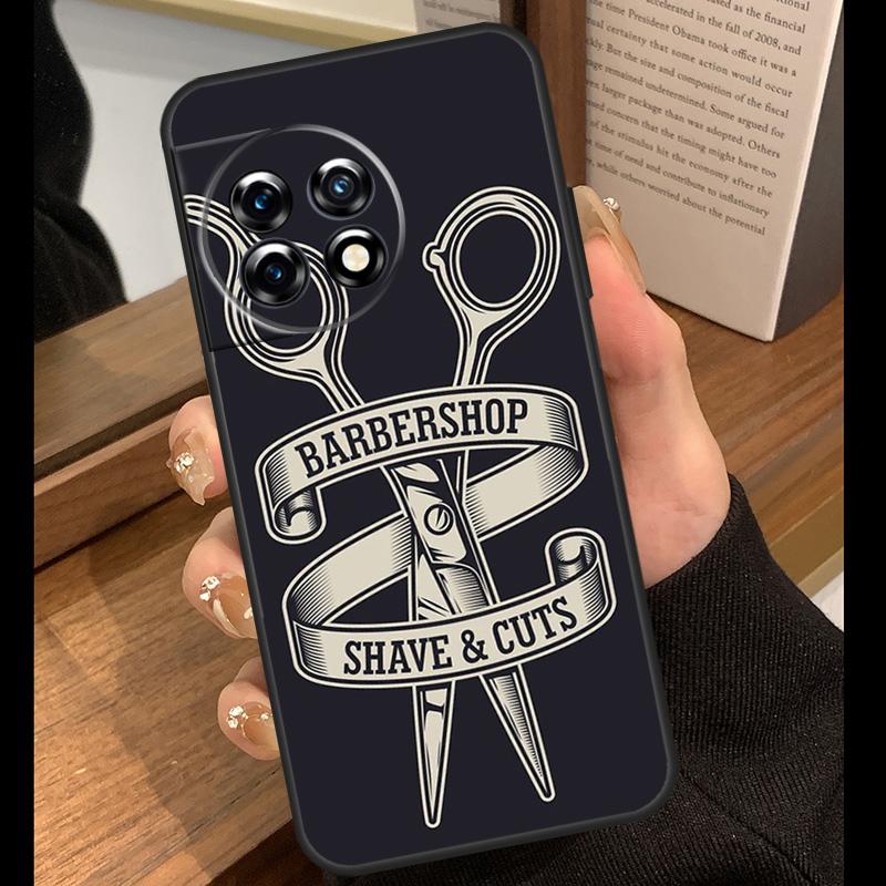 Barber Shop Hair Stylist Tools Case For OnePlus Nord 5 CE 2 3 4 Lite N20 N30 OnePlus 15 R 13R 12R 10T 13T 10 11 12 13 Cover
