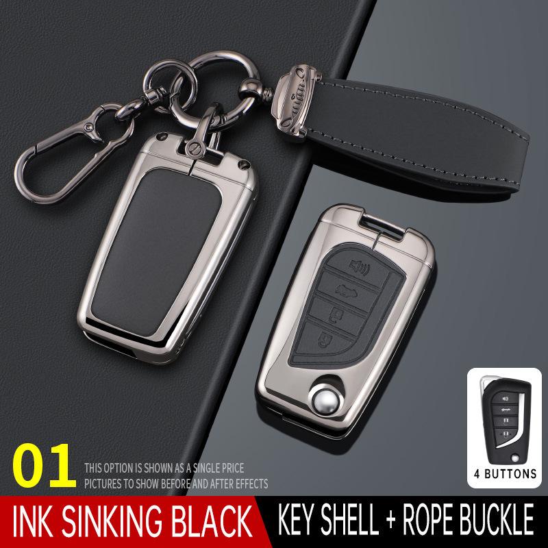Key Cover Shell for Toyota Corolla, Camry, Levin, Highlander, RAV4, Reiz
