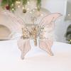 with Clip Christmas Butterflies Ornaments Christmas Tree Decoration  New Year Celebration