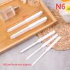 100Pcs/lot Round Head Testing Aromatherapy Fragrance Perfume Essential Oils Test Tester Paper Strips Flower Shape