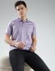 Luxuria Men's Striped Collar Neck T-Shirt