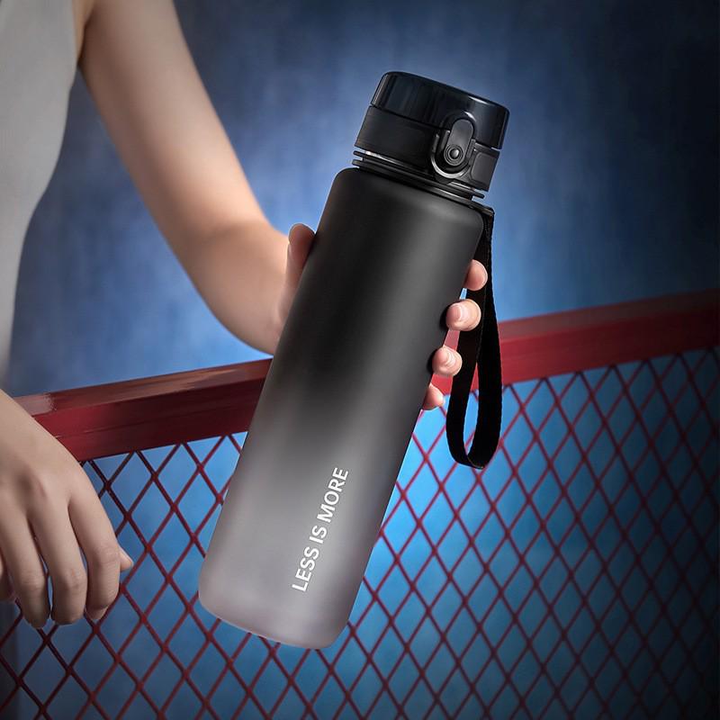 Large Capacity Drop-Proof Sports Water Bottle - Portable Outdoor Plastic Cup for Students & Fitness Enthusiasts