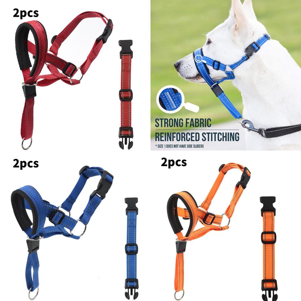 Hundemaulkorb Verstellbar Atmungsaktiv Nylon Sicherheitstraining Für Kleine Mittlere Große Haustiere