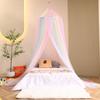 Rainbow Color Dome Mosquito Net Netting Canopy Bed Tent Easy To Install Bed Canopy  Summer