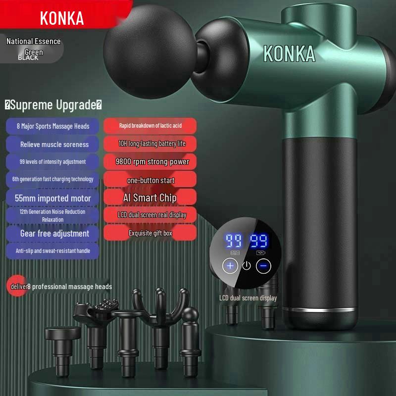Kangjia Fascia Gun: Long-lasting Electric Muscle Massager - Perfect Business Gift Set