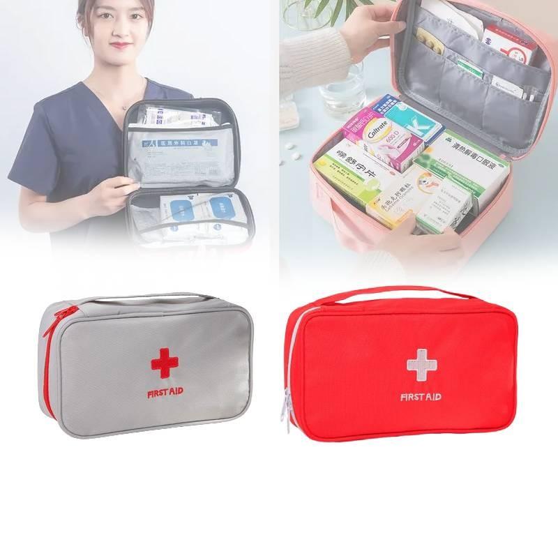 Modern Portable Korean First Aid Kit Travel Bag Durable Medicine Organizer For Effective Use