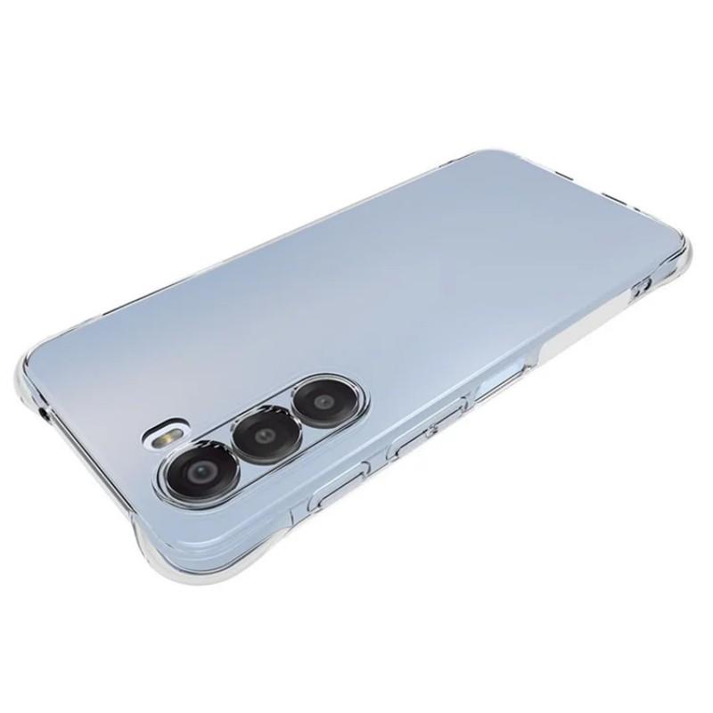 For ZTE nubia S 5G Clear TPU Case WANLONFENG TM Series 2.0mm Phone Back Cover