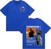 The Weeknd 100% Baumwolle Unisex Oversize Shirt After Hours Album Grafiken Sommer Damen Y2k Hip Hop Rundhals Rock Streetwear T-Shirt