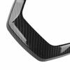 Carbon Fiber Grain Steering Wheel Panel Moulding Cover Trim for Ford F150 15+ PM
