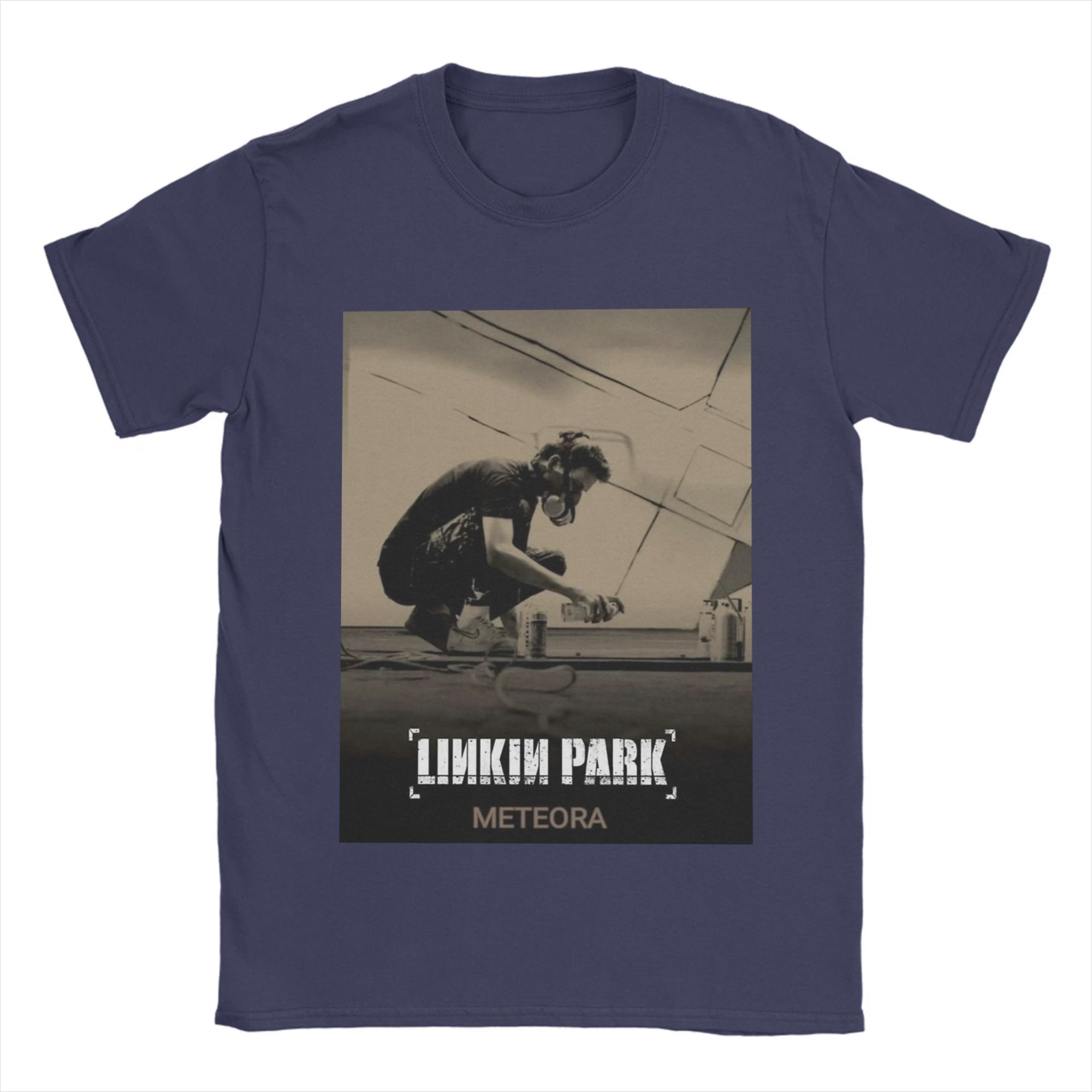 

Хлопковая футболка L-Linkin P-Park для мужчин Пляжная группа Классические футболки Удобные Модные Крутые футболки Оверсайз Оптовые топы 4XL