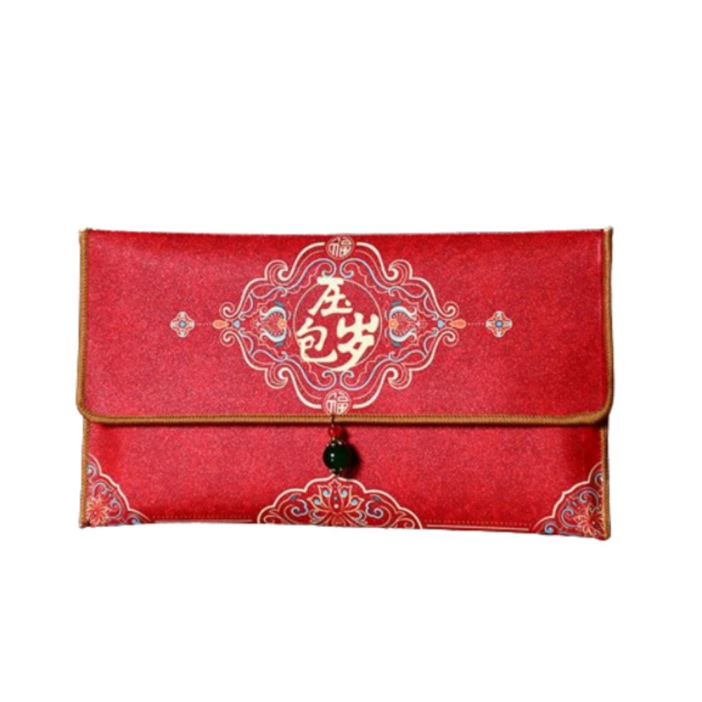 Chinese Style Lucky Money Bag Blessing Red Pocket New Year Red Envelopes  Celebration Party