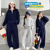 Girls' Spring Clothing Set 2026 New Fashionable Children's Medium and Large Children's Fake Two Piece Hoodie Wide Leg Pants Sports Two Piece Set
