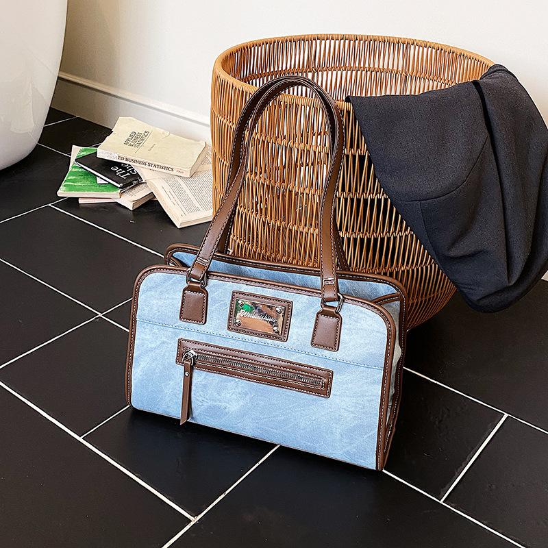 

Sweet bow lace backpack bag women s new trendy fashion tote bag large capacity briefcase синий